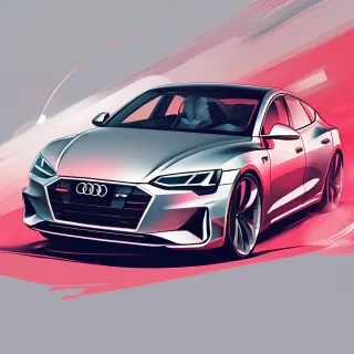 elon musk driving audi