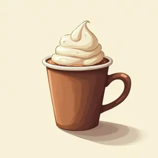 Create coffee cup image
